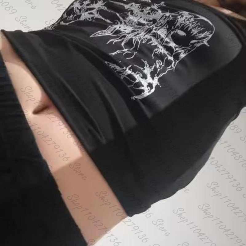 Gotik Kadın Korse Atlet Y2K Gr - Y2K Graphic Baby Tee Crop incelemesi ve fiyatı
