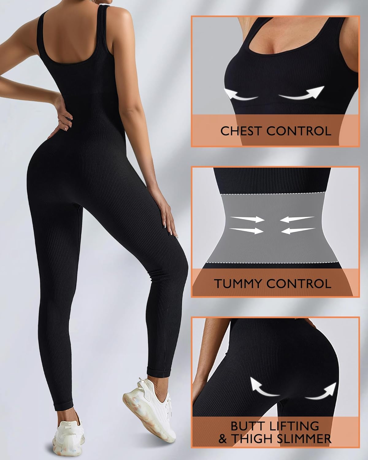 Kadınlar İçin Dikişsiz Spor Tu - Seamless Ribbed Workout Tank Top incelemesi ve fiyatı