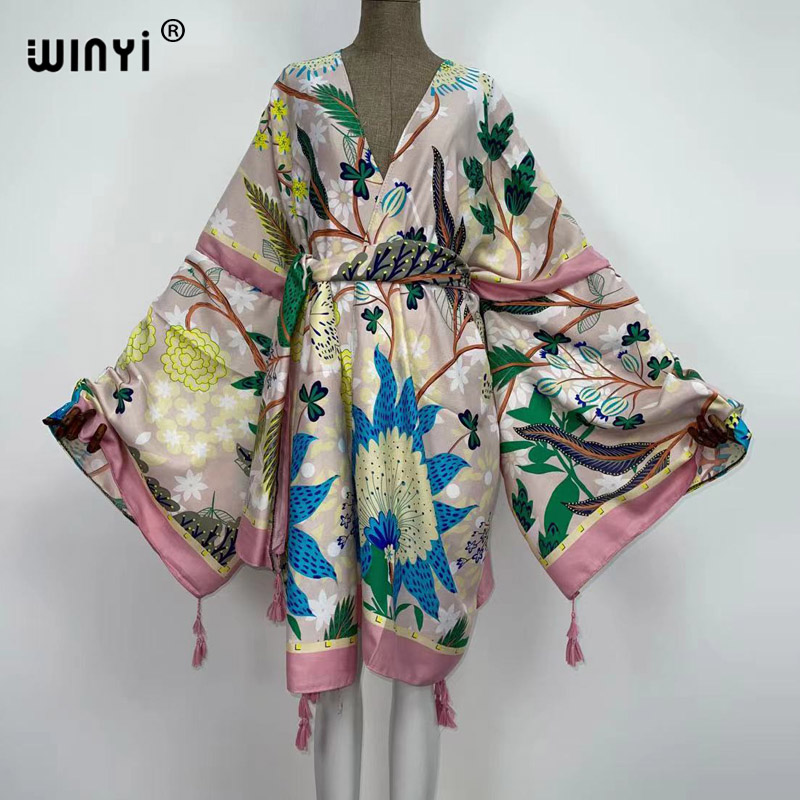 WINYI Kadınlar İçin Sonbahar E - Boho Summer Beach Maxi Dress incelemesi ve fiyatı