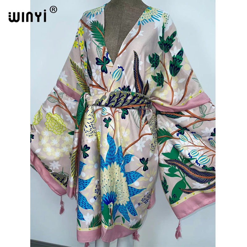 WINYI Kadınlar İçin Sonbahar E - Boho Summer Beach Maxi Dress incelemesi ve fiyatı