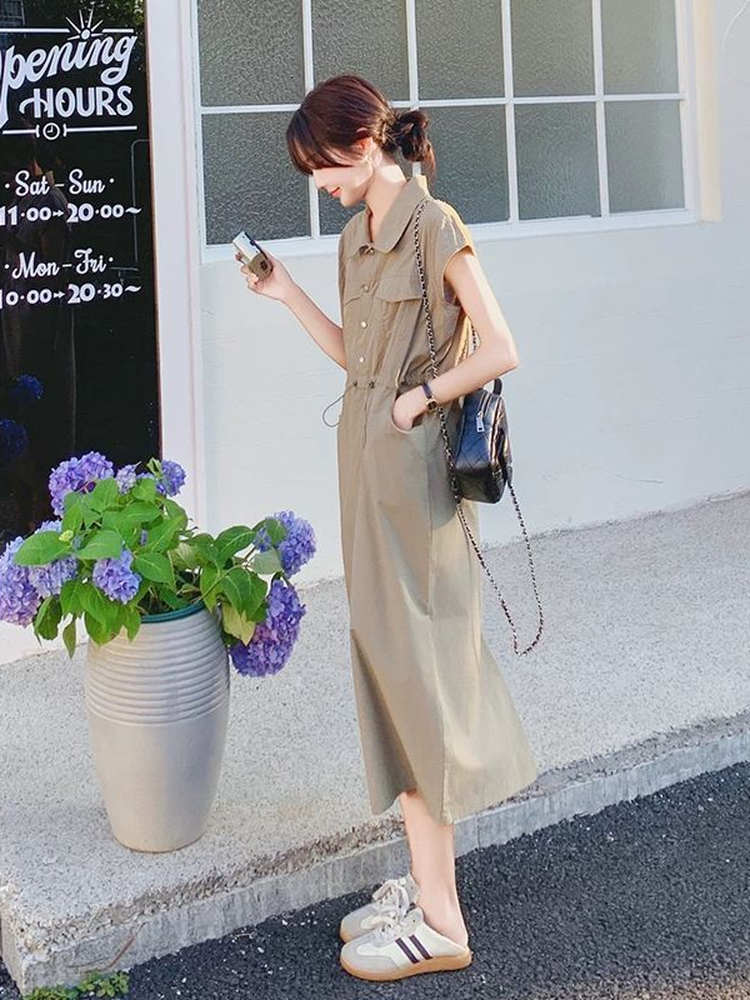 Zayıflatıcı Büyük Beden Kore T - Korean Style A Line Shirt Dress incelemesi ve fiyatı
