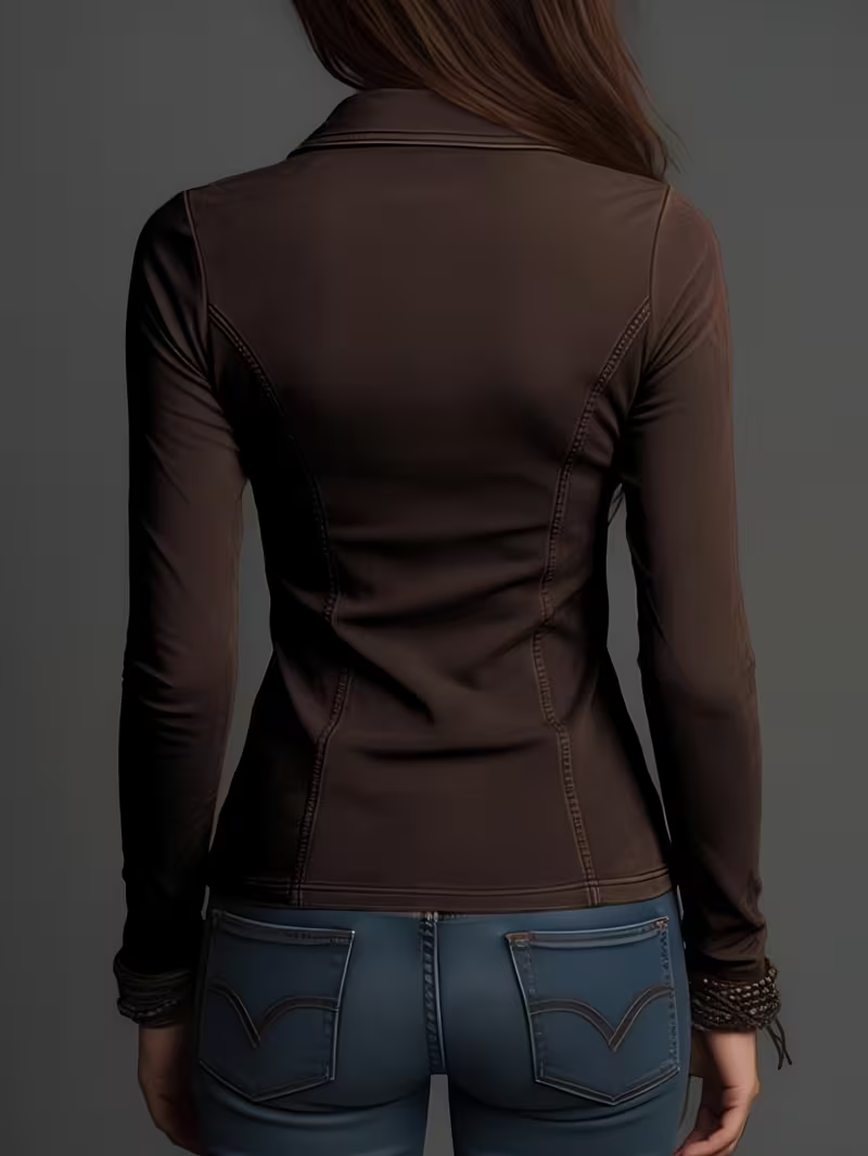 Kadın Slim Fit Yaka Gömlek, Ço - Blouses incelemesi ve fiyatı