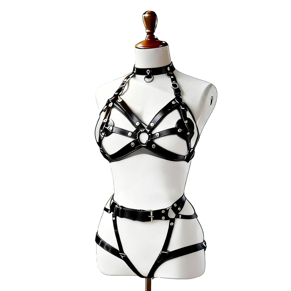 Kadınlar Seksi Deri İç Çamaşır - Lingerie incelemesi ve fiyatı
